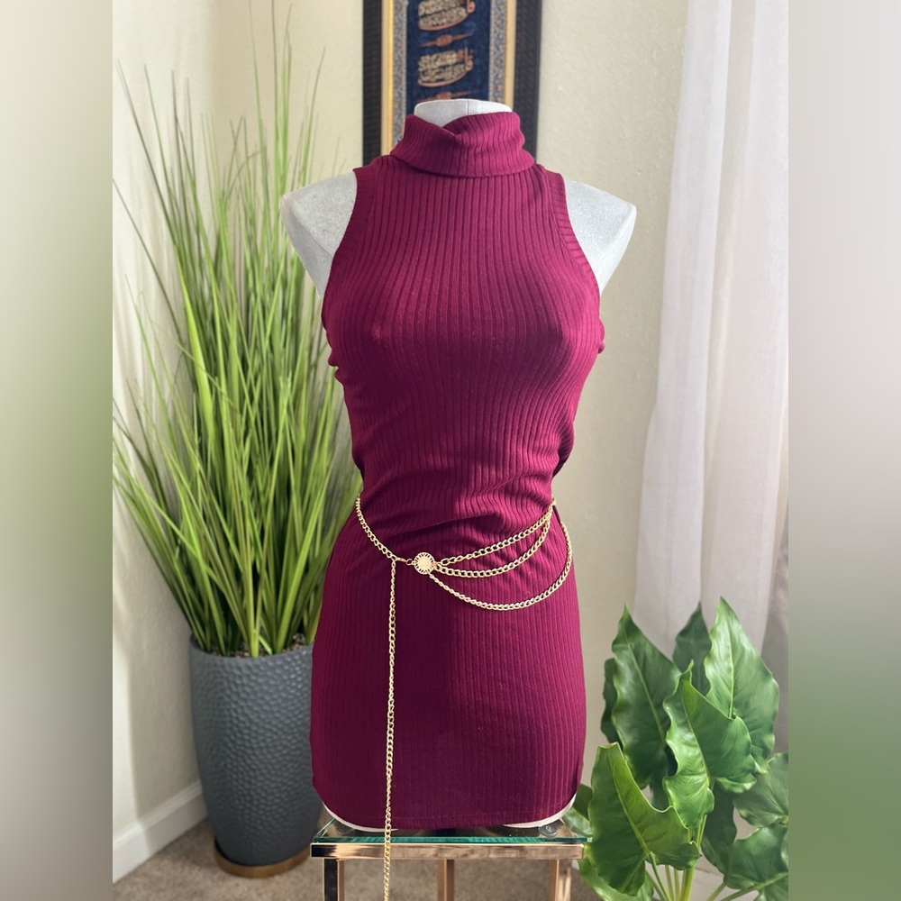 🌸Turtle Neck Mini Dress 🌸